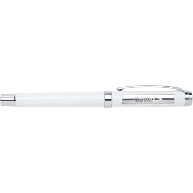Logo trade promotional products image of: Legato Elegance A5 hard cover notebook and rollerball pen set