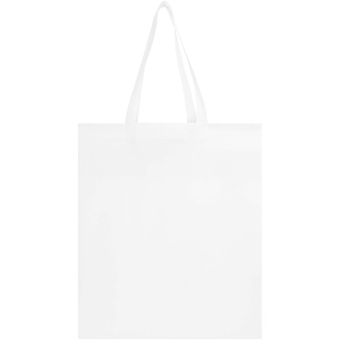 Logotrade corporate gift picture of: EcoSeal GRS recycled nonwoven gusset tote bag 12L