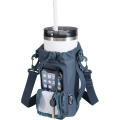 Trip Aware™ recycled travel bottle bag 2L, Hale Blue