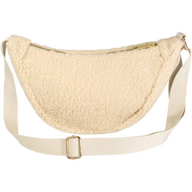 Logotrade business gift image of: Bear GRS recycled sherpa crossbody bag 3L