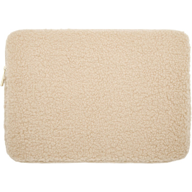 Logotrade promotional merchandise photo of: Bear 13" GRS recycled sherpa laptop sleeve 2L