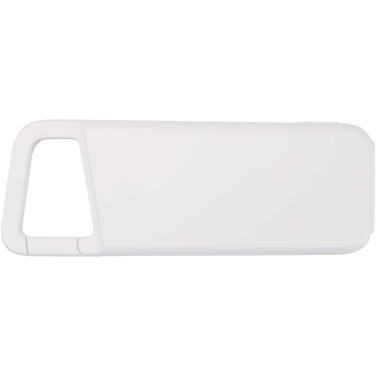 Logo trade promotional items picture of: Alkes 5000 mAh 12W recycled plastic water resistant power bank with carabiner