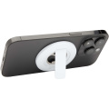Ain recycled plastic magnetic phone stand with bottle opener, White