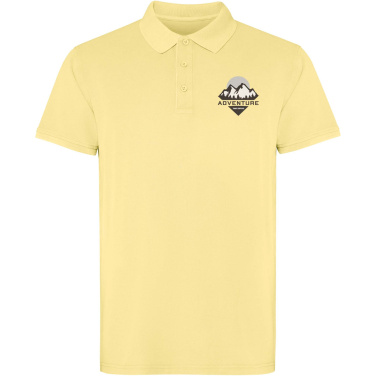 Logo trade promotional gifts image of: Cobain short sleeve unisex polo