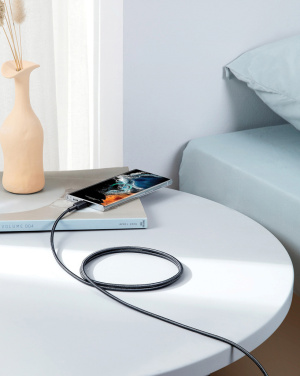 Logo trade business gift photo of: Anker USB-C to USB-C Cable 1.8 metre 60W
