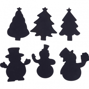 Logotrade promotional products photo of: Scratch-off Christmas ornaments SOUTH POLE