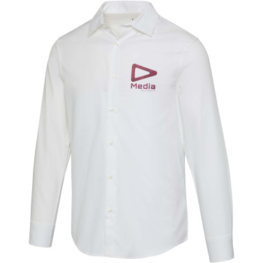 Logo trade promotional merchandise image of: Citrine twill men's shirt