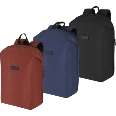 Logotrade advertising product picture of: Luma 15" GRS recycled anti-theft laptop backpack 10L
