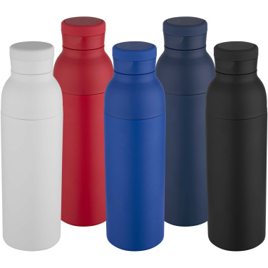Logotrade promotional giveaway picture of: Illuminate 650 ml RCS recycled stainlesss steel double wall insulated water bottle