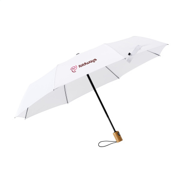Logotrade advertising products photo of: Michigan foldable RCS RPET umbrella 21 inch