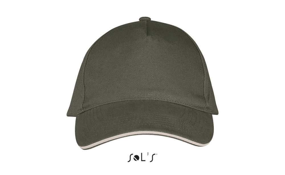 Logo trade advertising products picture of: LONG BEACH FIVE PANEL CAP