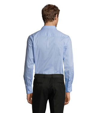 Logo trade promotional items image of: BRIGHTON men shirt 140g