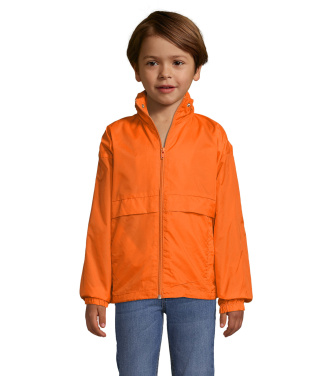 Logo trade promotional products image of: SURF KIDS WINDBREAKER 210g