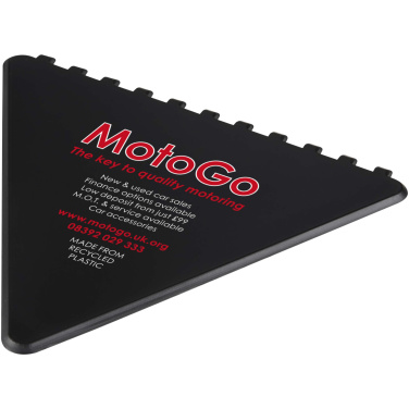 Logo trade advertising product photo of: Frosty triangular recycled plastic ice scraper