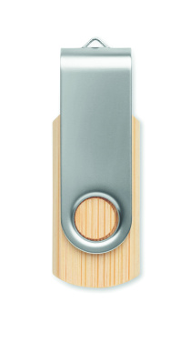 Logo trade promotional items picture of: Techmate bamboo USB 16GB       MO6898-40