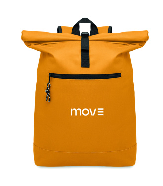 Logotrade promotional giveaways photo of: 600Dpolyester rolltop backpack