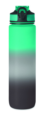 Logo trade promotional giveaway photo of: Sports water bottle RPET 1L
