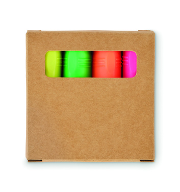 Logo trade promotional giveaway photo of: Highlighter set