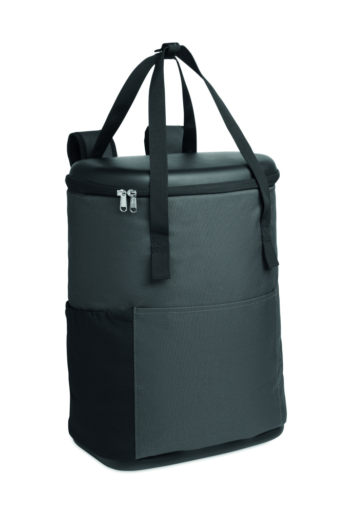 Logo trade promotional gifts image of: Cooler rucksack 600D RPET