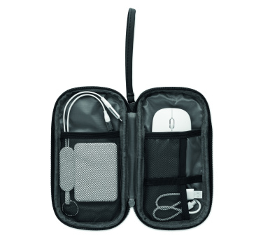 Logotrade promotional merchandise image of: Tech organiser pouch 600D RPET