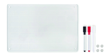 Logo trade advertising products image of: Magnetic acrylic planner