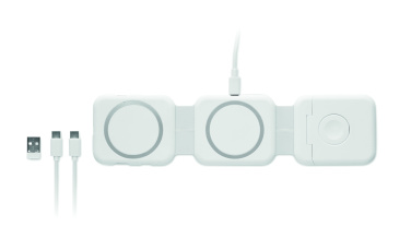 Logo trade promotional gifts image of: Foldable charging station