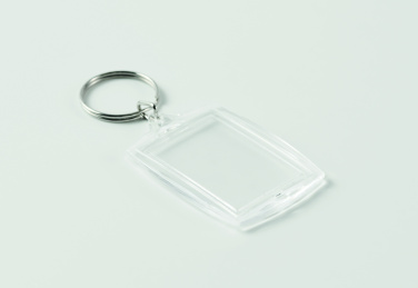 Logo trade promotional merchandise image of: Classic acrylic keyring
