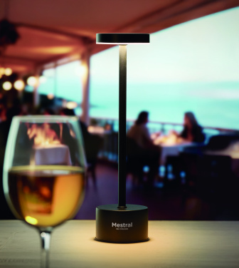 Logo trade promotional gift photo of: Aluminium table lamp