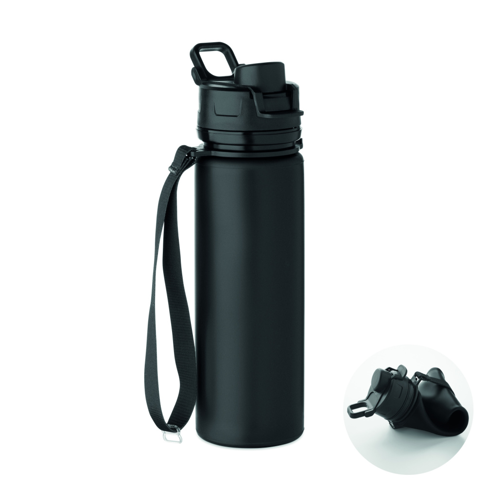 Logotrade promotional merchandise picture of: Foldable silicone sports bottle