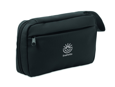 Logotrade promotional item image of: Toiletry bag 600D RPET