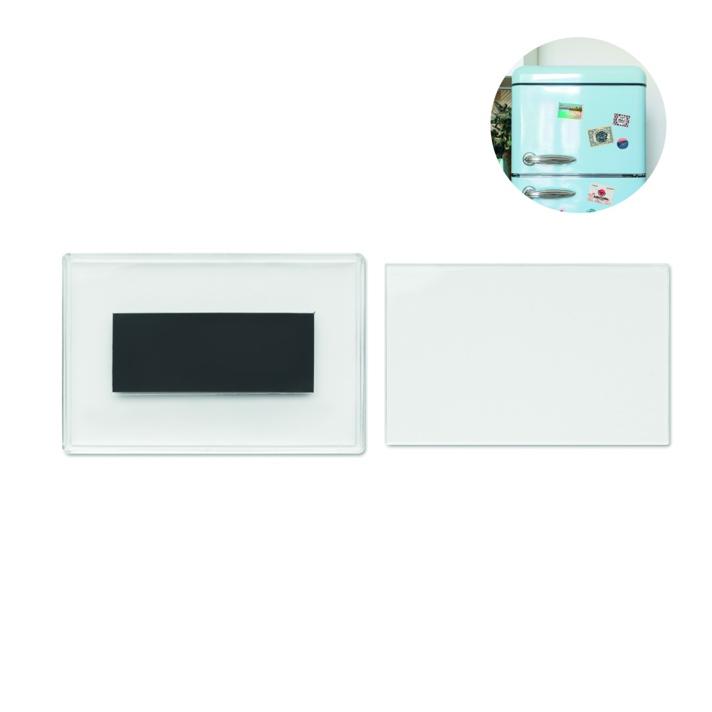 Logotrade promotional giveaway picture of: Acrylic photo magnet rectangula