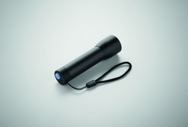Logo trade promotional merchandise photo of: Aluminium rechargeable torch