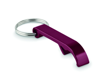 Logo trade promotional gift photo of: Recycled aluminium key ring Nokia