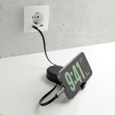 Logo trade promotional product photo of: Chargevix RCS rplastic Multi-functional 60W charging set