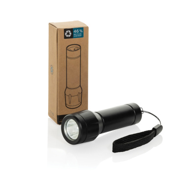 Logotrade business gift image of: Flara RSC recycled plastic USB-rechargeable torch