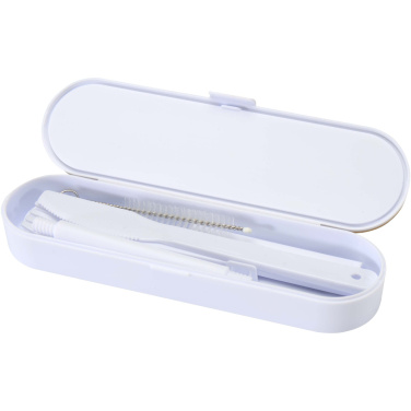 Logo trade promotional giveaway photo of: Runa cutlery set with bamboo lid