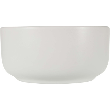 Logotrade promotional gifts photo of: Noa wooden tray and ceramic serving bowls set