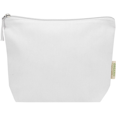 Logo trade business gift photo of: Odisha 180 g/m² OCS organic toiletry bag 1L