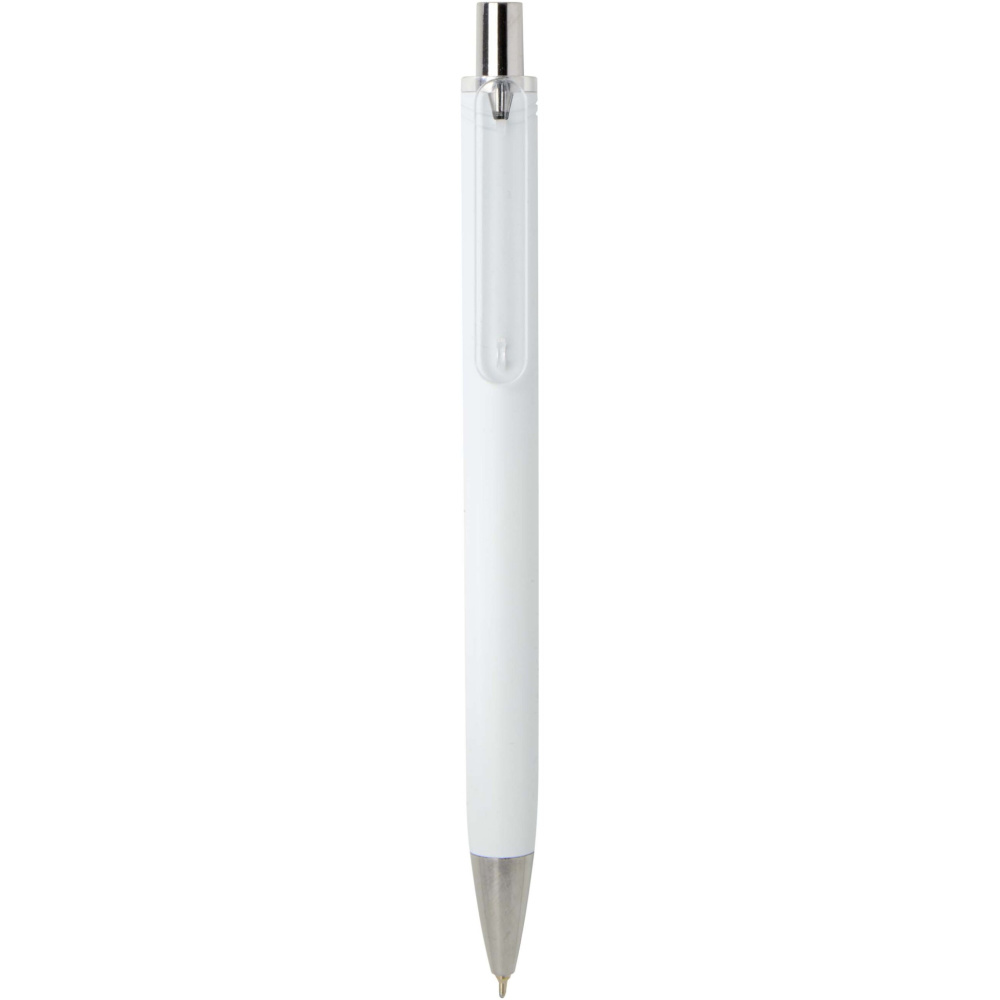 Logotrade corporate gift picture of: Feld RCS recycled ballpoint pen with metallic finish (black ink)