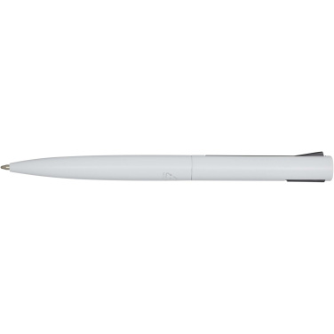 Logotrade promotional item image of: Clast A4 clipboard with magnetic closure and RCS recycled ballpoint pen (black ink)