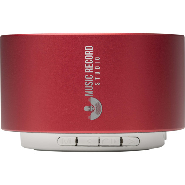 Logo trade promotional product photo of: Ankaa 3W recycled aluminium wireless Bluetooth® speaker