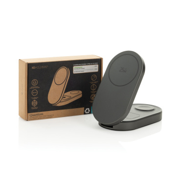 Logotrade promotional item picture of: Quantum ultra-fast 3-in-1 25W Foldable Wireless Charger