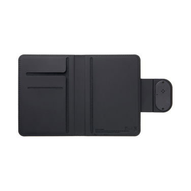 Logo trade promotional giveaways image of: VINGA Baltimore RCS Passport Cover With Finder Dual