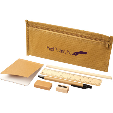 Logo trade advertising products picture of: Enviro 7-piece pencil case set