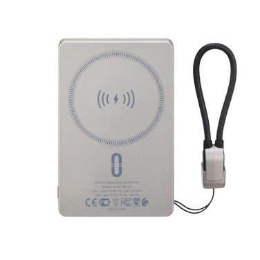 Logotrade promotional giveaway image of: Power Bank Magsafe wireless 15W VA2616 5000 mAh RIVACASE