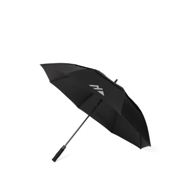 Logo trade promotional products image of: Nordic Drift Trail 27" AWARE™ RPET storm UPF 50+ proof Umbre
