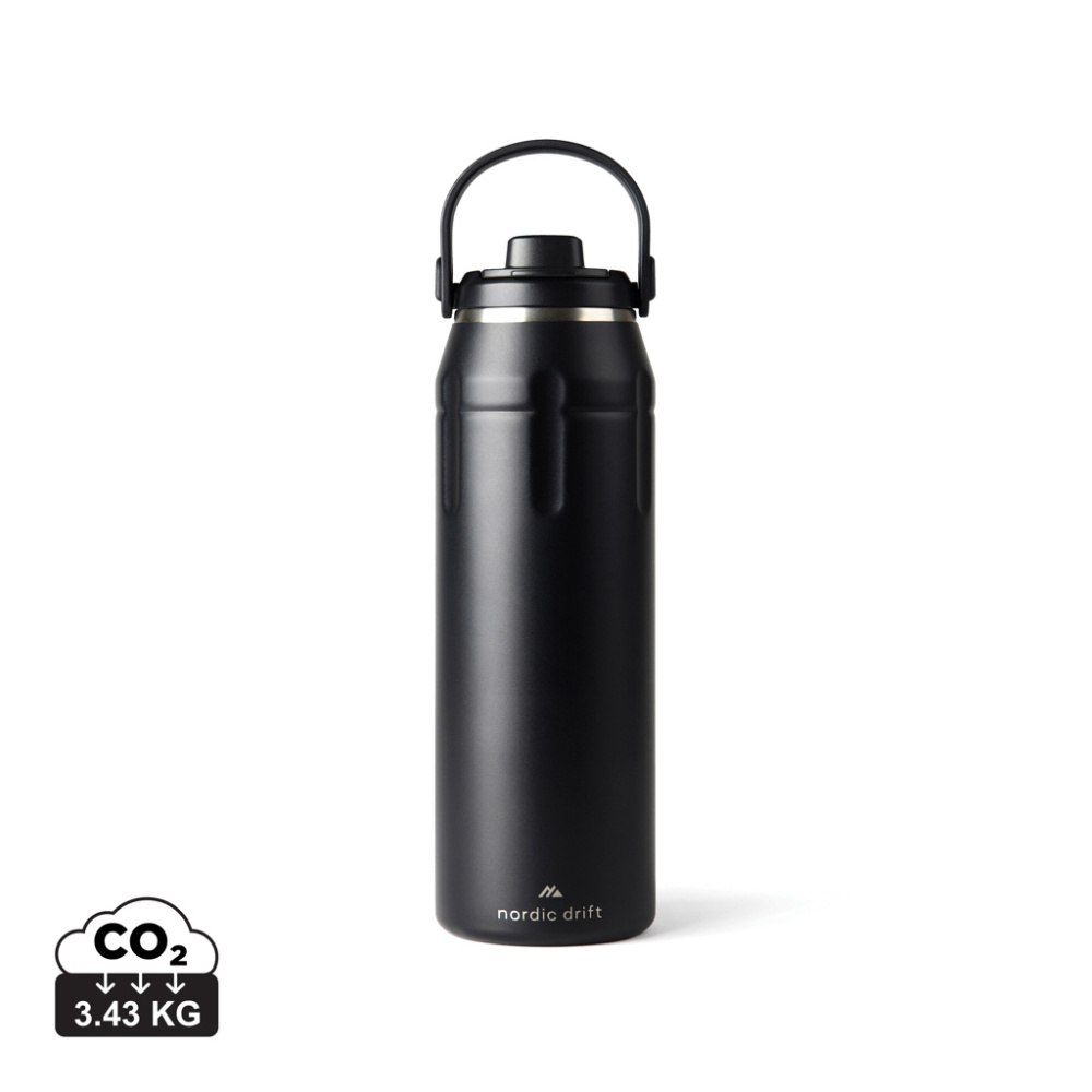 Logotrade advertising products photo of: Nordic Drift Trail RCS Insulated sports bottle 940ml