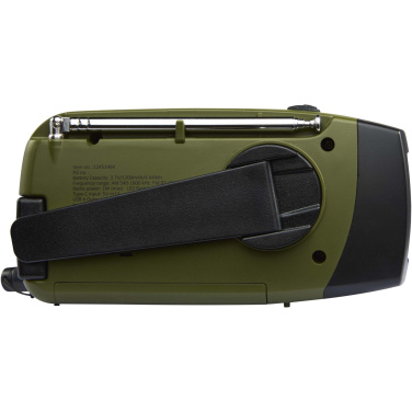Logotrade advertising products photo of: Avior RCS recycled plastic emergency radio