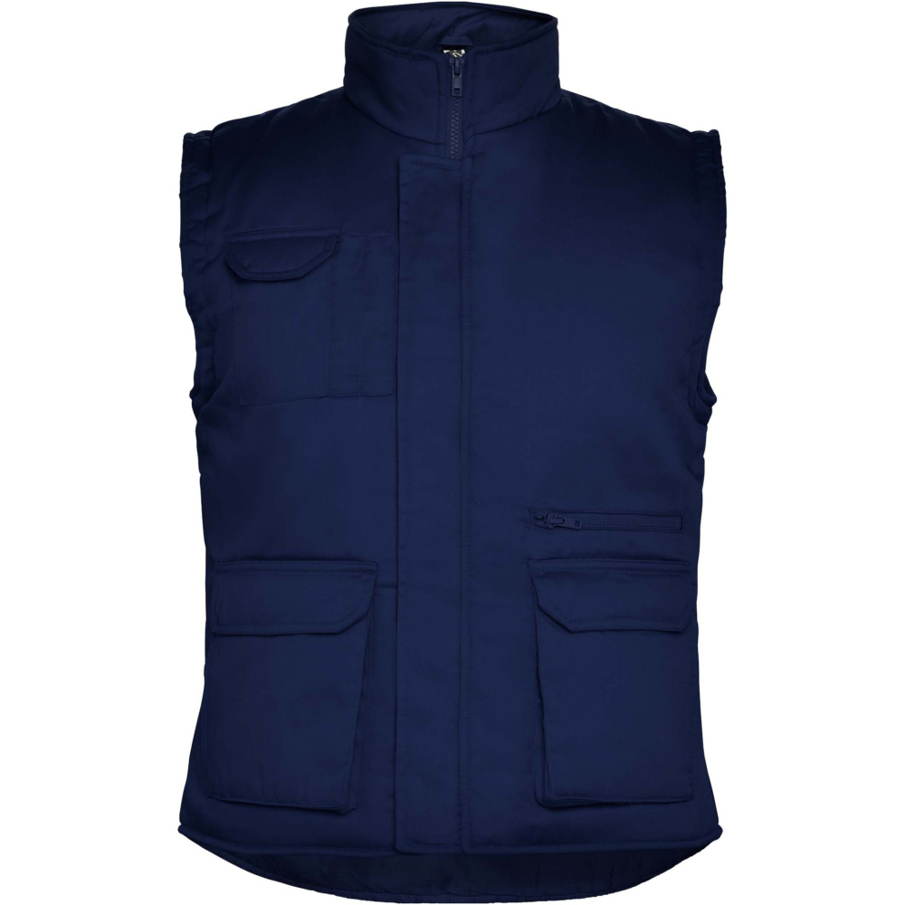 Logo trade promotional giveaways image of: Amanzor multi-purpose workwear bodywarmer with high neck