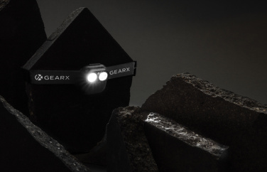 Logotrade business gift image of: Gear X RCS rPlastic head torch with motion sensor